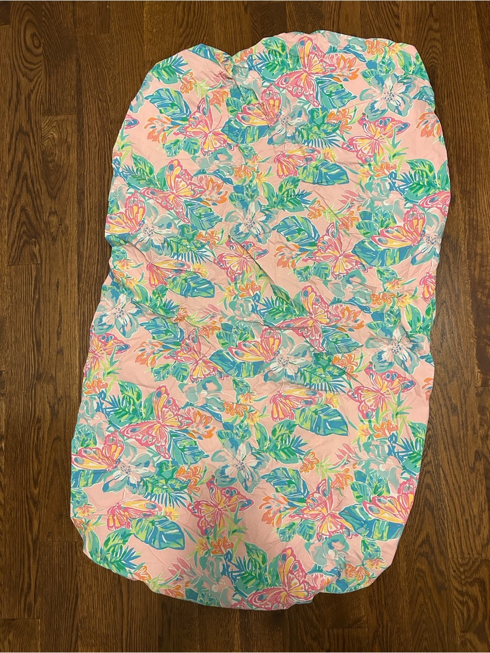 Lilly Pulitzer for Pottery Barn Kids Isle Be Back Organic Crib Fitted Sheet